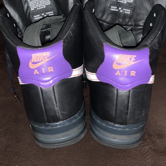 ?RARE Barkley edition AIR FORCE 1s in Great condition with straps, Sz.11? main image 6